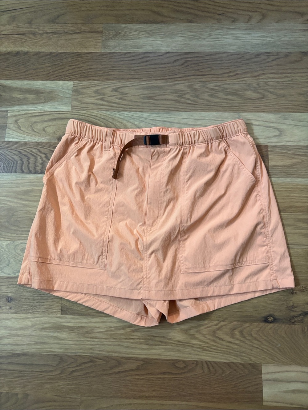 Patagonia Peach Utility Skort with Elastic Waist
